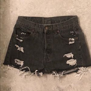 Vintage Levi denim shorts